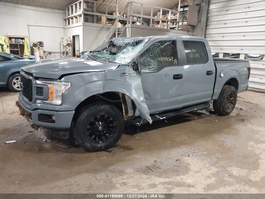 VIN 1FTEW1EP4KFC42905 2019 FORD F-150 XL