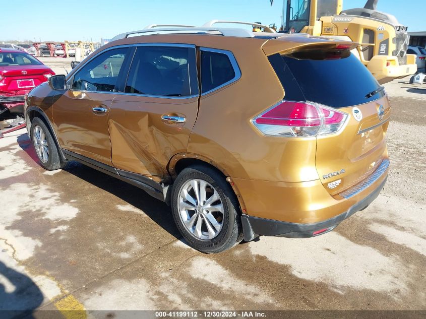 VIN 5N1AT2ML7FC770873 2015 Nissan Rogue, SV no.3