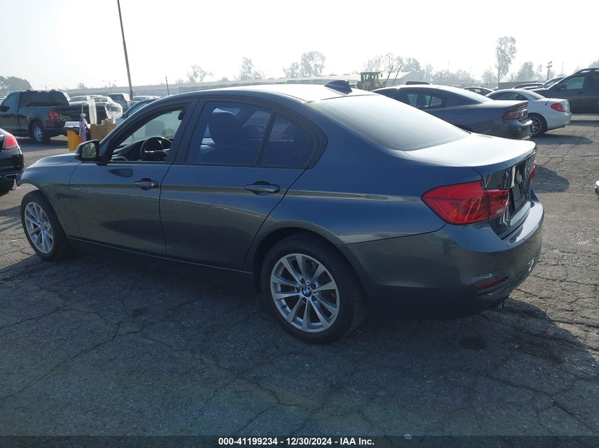 2016 BMW 320I VIN: WBA8A9C59GK618831
