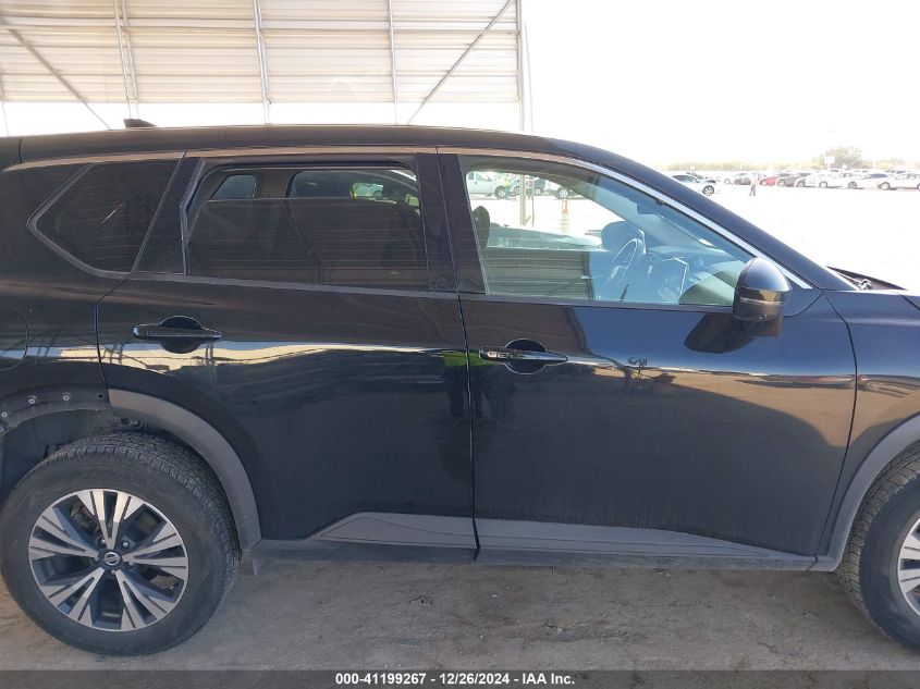 2021 Nissan Rogue Sv Fwd VIN: 5N1AT3BA5MC731655 Lot: 41199267