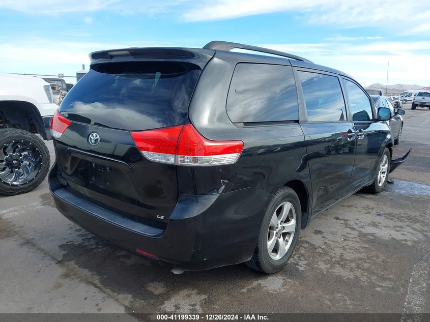 2013 TOYOTA SIENNA VIN: 5TDKK3DC1DS334601
