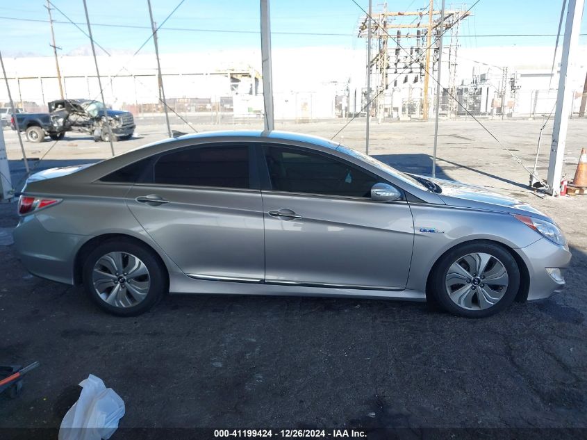 VIN KMHEC4A48EA103749 2014 Hyundai Sonata, Hybrid L... no.13