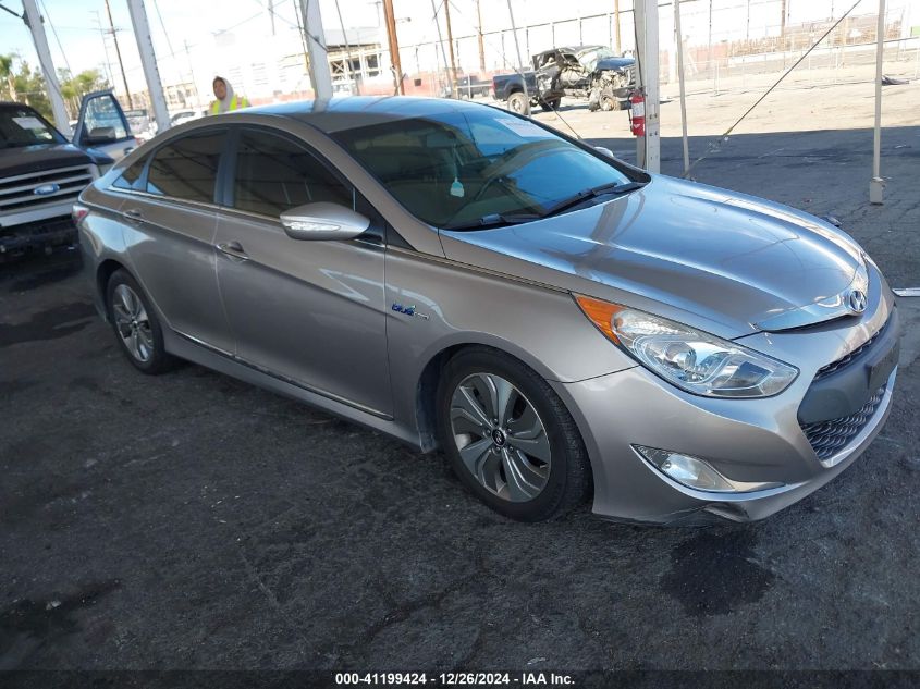 VIN KMHEC4A48EA103749 2014 Hyundai Sonata, Hybrid L... no.1