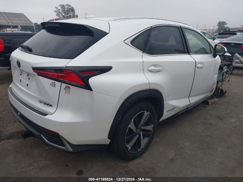 VIN JTJBJRBZ2K2105844 2019 Lexus NX, 300H no.4