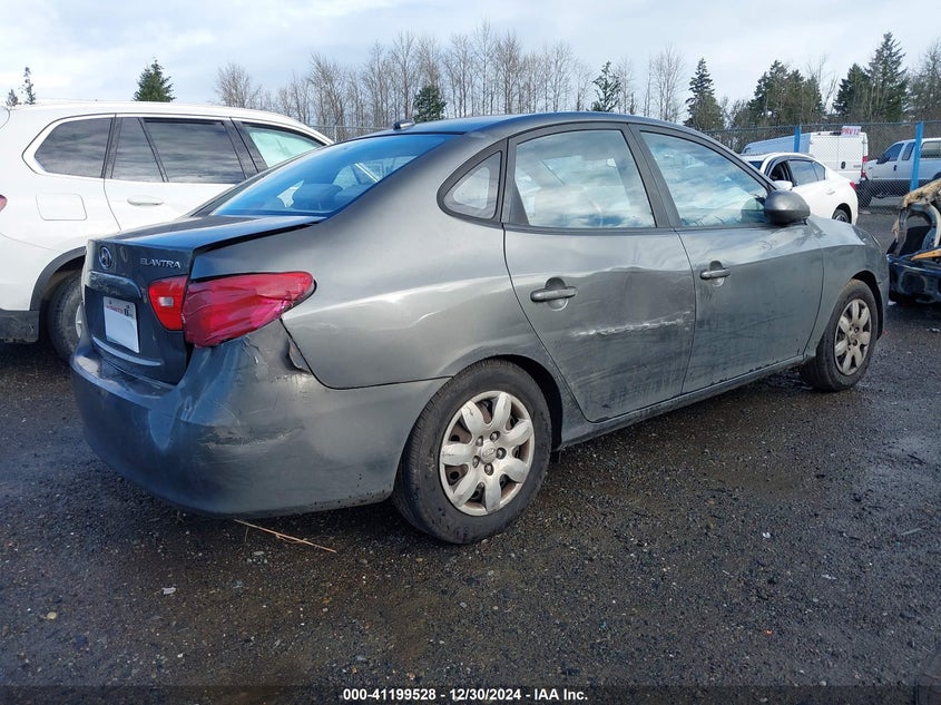 2007 HYUNDAI ELANTRA VIN: KMHDU46D67U197388