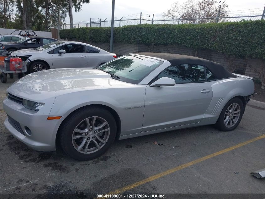 VIN 2G1FB3D33E9220653 2014 Chevrolet Camaro, 1LT no.15