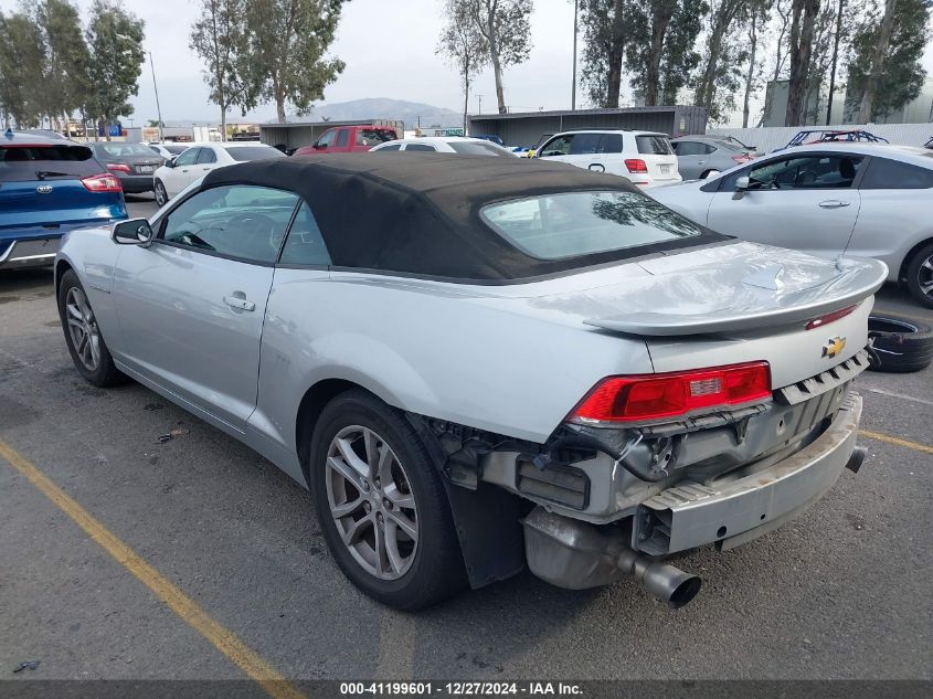 VIN 2G1FB3D33E9220653 2014 Chevrolet Camaro, 1LT no.3