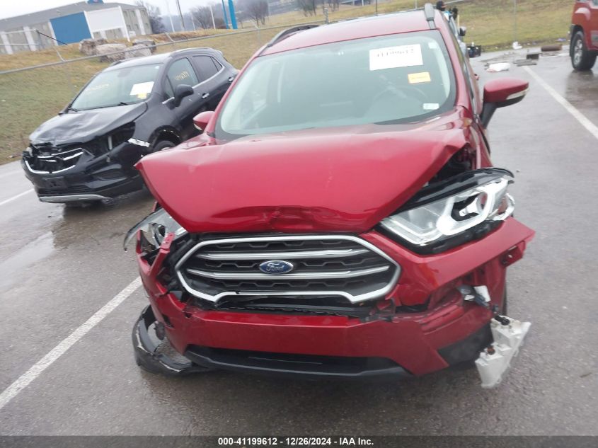 2020 Ford Ecosport Se VIN: MAJ6S3GL7LC336128 Lot: 41199612