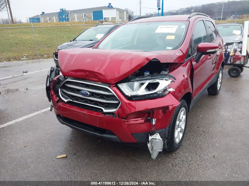 2020 Ford Ecosport Se VIN: MAJ6S3GL7LC336128 Lot: 41199612