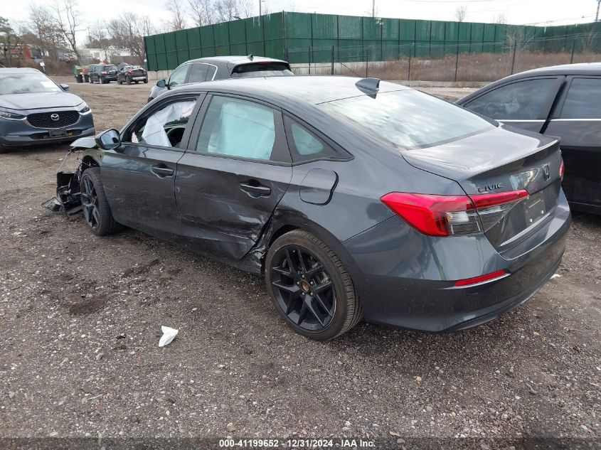 VIN 2HGFE2F53NH592413 2022 Honda Civic, Sport no.3