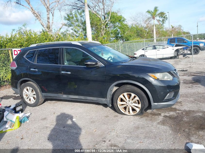 2014 Nissan Rogue Sv VIN: 5N1AT2MT2EC813496 Lot: 41199754