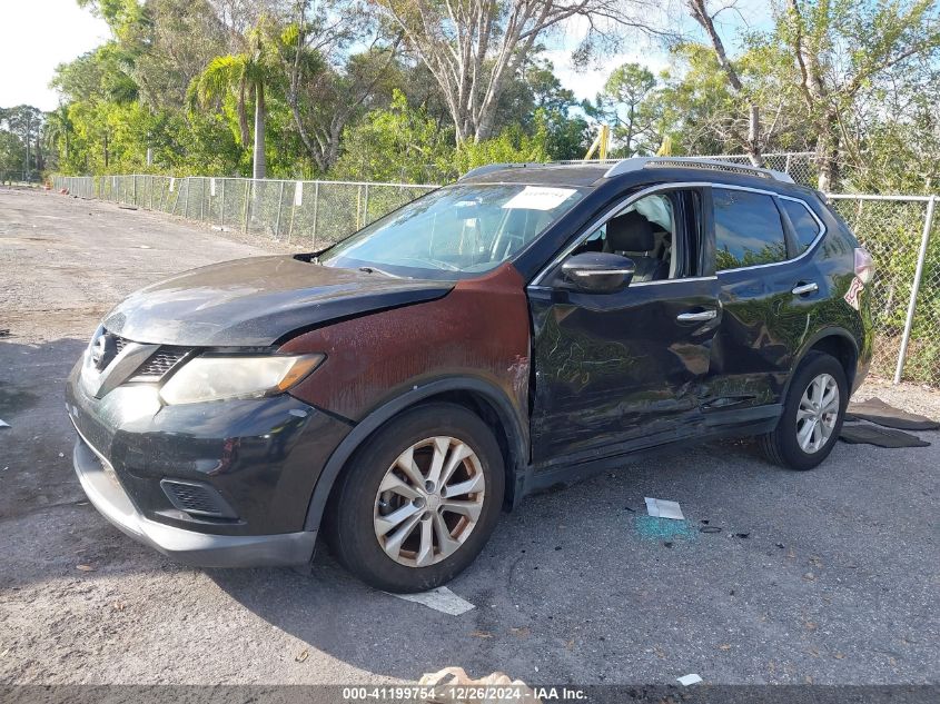 2014 Nissan Rogue Sv VIN: 5N1AT2MT2EC813496 Lot: 41199754