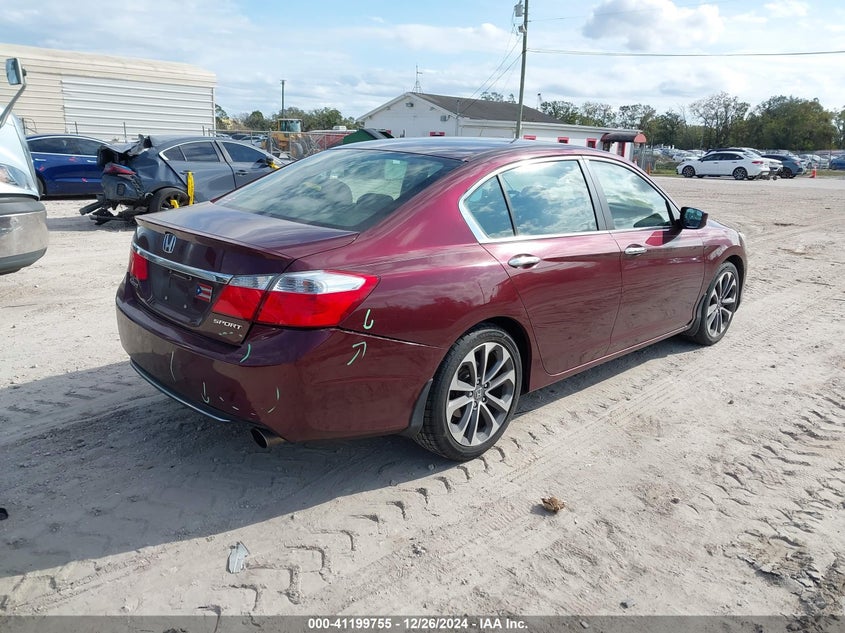 2014 HONDA ACCORD VIN: 1HGCR2F56EA136993