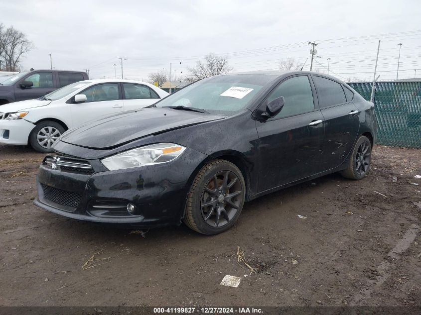 VIN 1C3CDFCH1DD309856 2013 Dodge Dart, Limited no.2