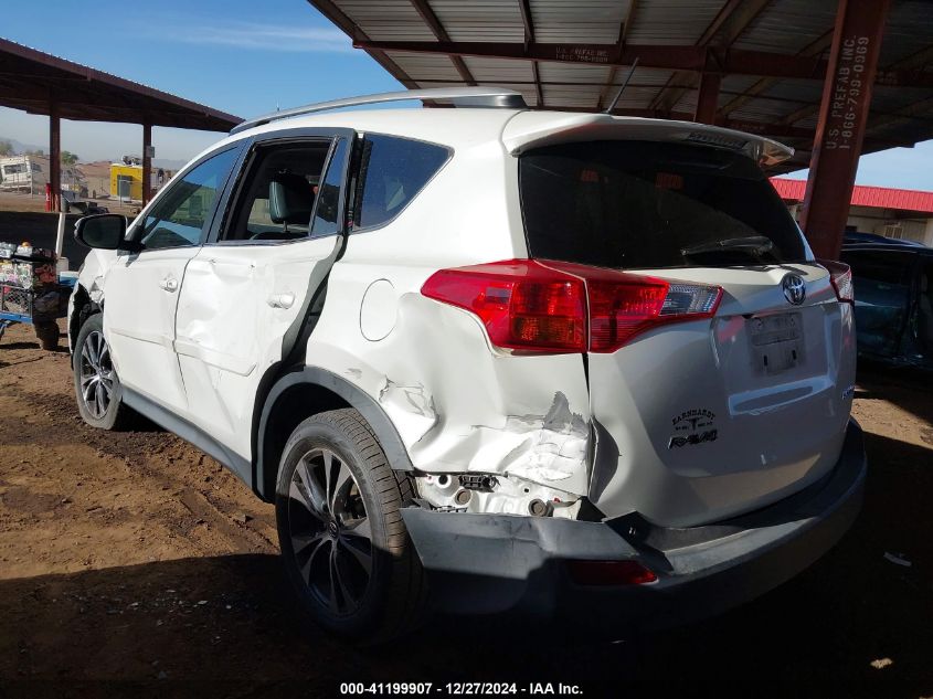 VIN 2T3YFREV3FW208193 2015 Toyota RAV4, Limited no.3