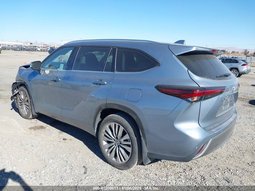 Vin: 5tdkdrbh4rs528705, lot: 41690305, toyota highlander platinum 20243