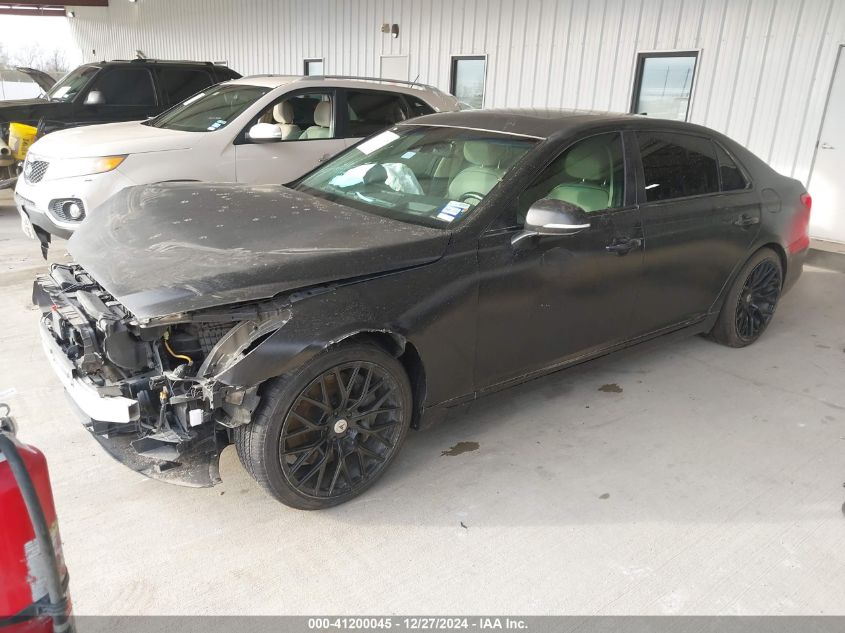 VIN KMHG54JH9HU031582 2017 Genesis G90, 5.0 Ultimate no.2