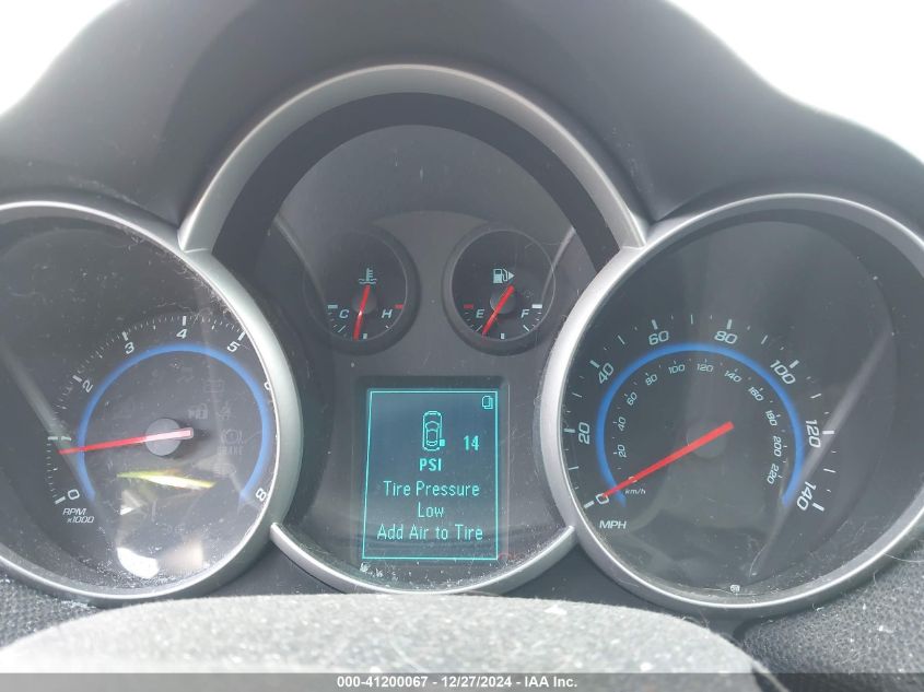 2015 CHEVROLET CRUZE VIN: 1G1PE5SB8F7231622