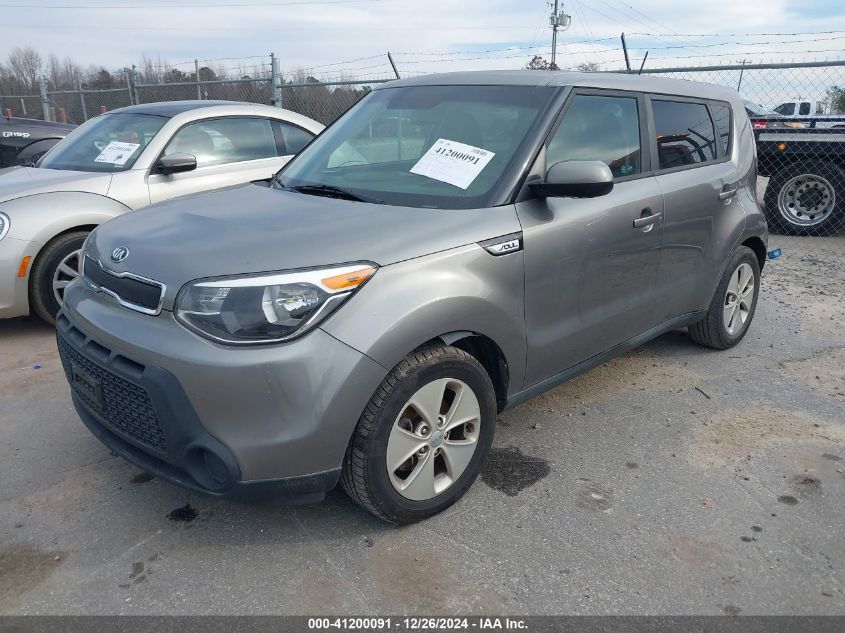 VIN KNDJN2A26G7401524 2016 KIA Soul no.2