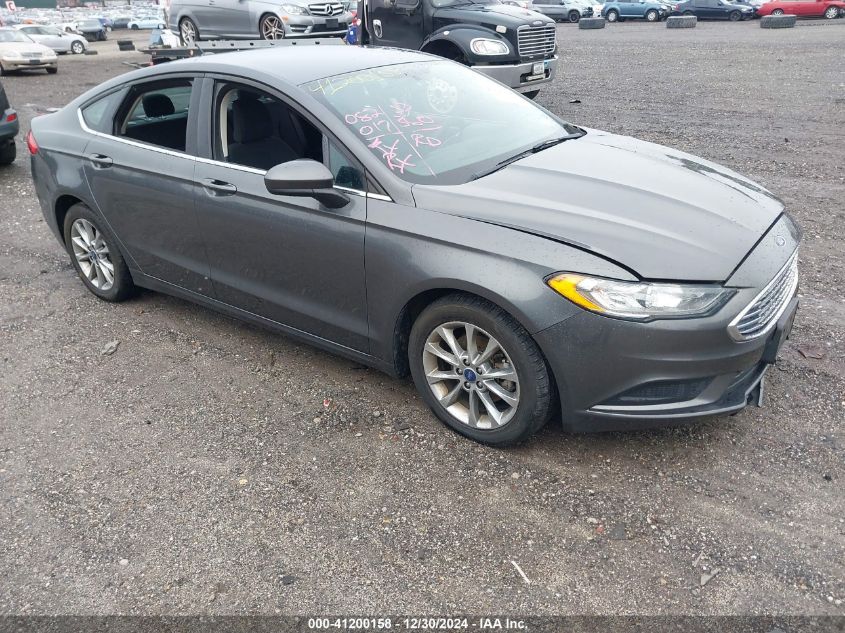 2017 FORD FUSION SE - 3FA6P0H78HR390533