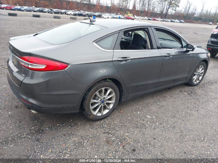 VIN 3FA6P0H78HR390533 2017 Ford Fusion, SE no.4