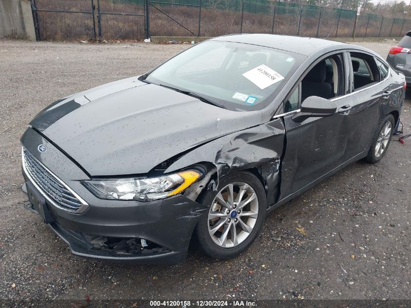 VIN 3FA6P0H78HR390533 2017 Ford Fusion, SE no.6