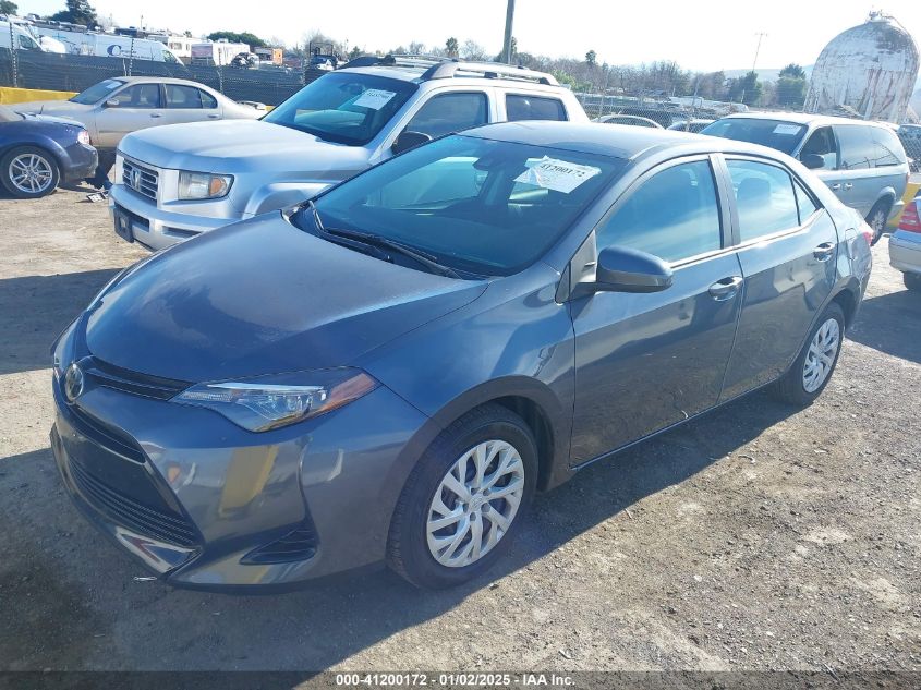 VIN 5YFBURHE6JP802674 2018 Toyota Corolla, LE no.2