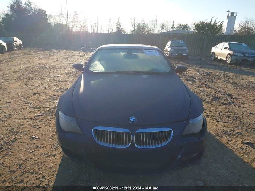 2007 BMW M6 VIN: WBSEK93517CY78680