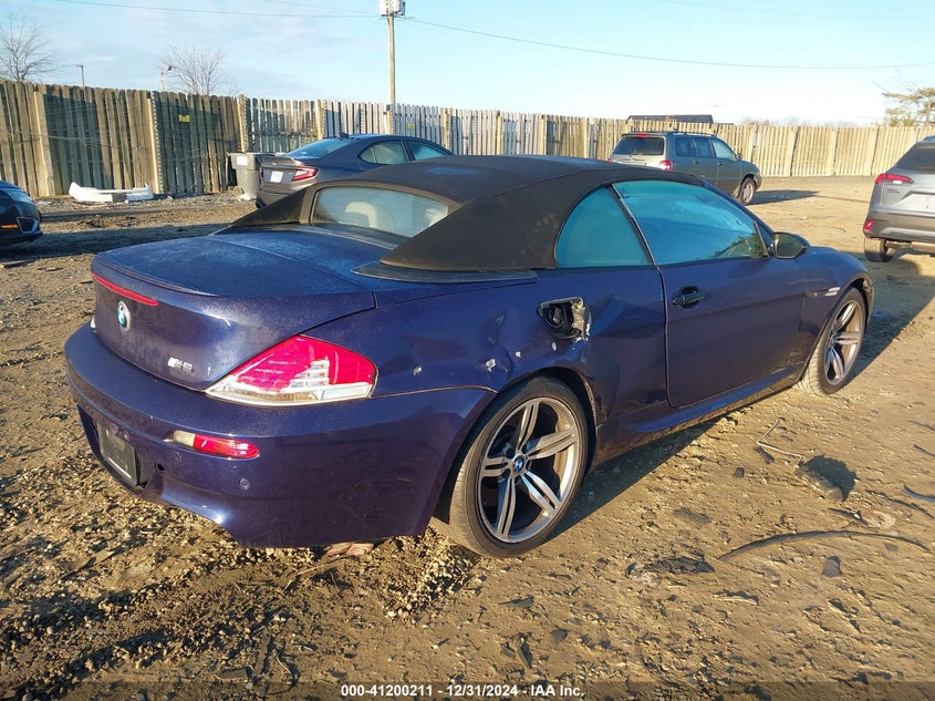 2007 BMW M6 VIN: WBSEK93517CY78680