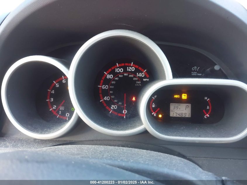 2009 PONTIAC VIBE VIN: 5Y2SM670X9Z402770