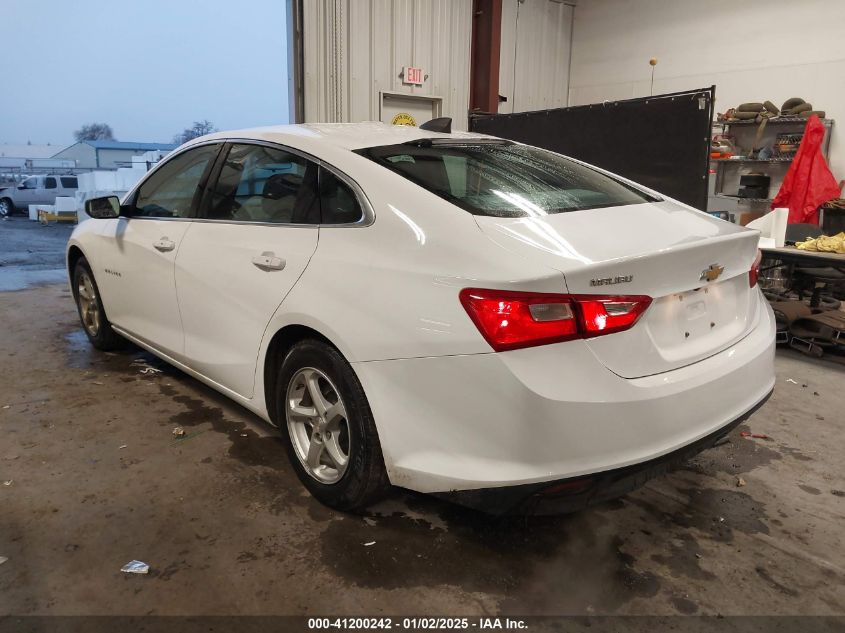 VIN 1G1ZB5ST4JF282592 2018 Chevrolet Malibu, 1LS no.3