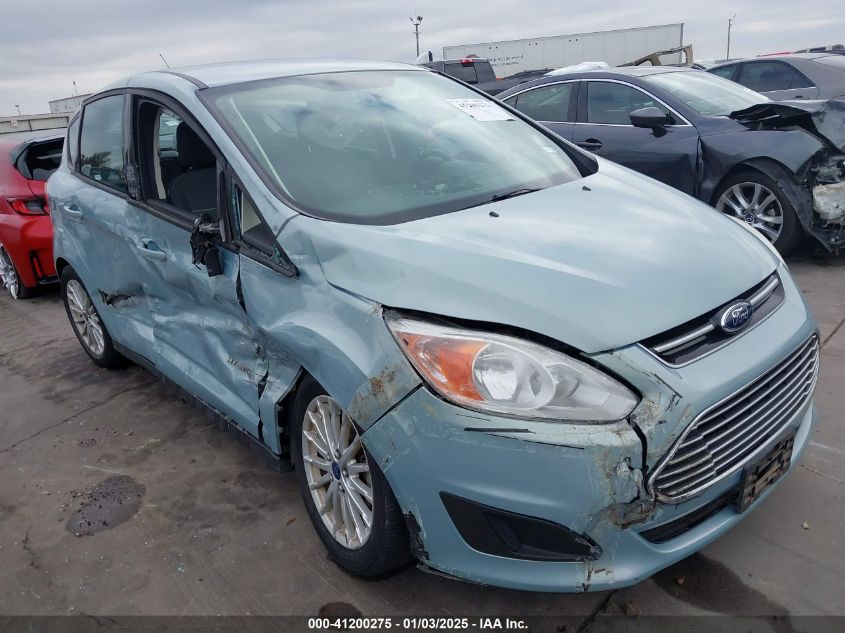 2013 Ford C-Max Hybrid Se VIN: 1FADP5AUXDL506957 Lot: 41200275