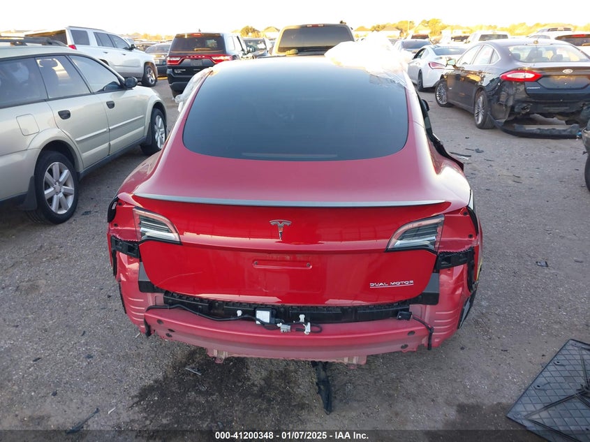 2023 Tesla Model 3 Performance Dual Motor All-Wheel Drive VIN: 5YJ3E1EC8PF431818 Lot: 41200348