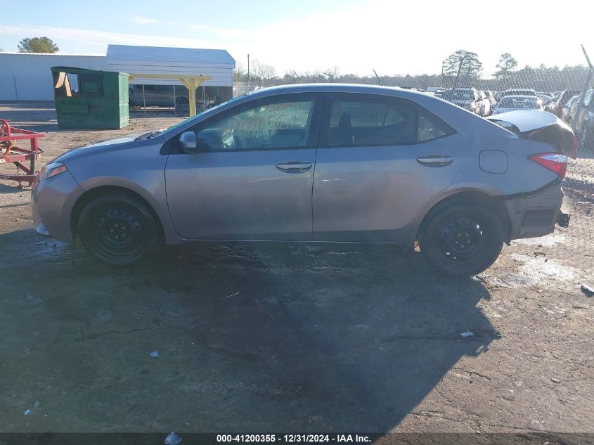 VIN 2T1BURHE2EC127699 2014 Toyota Corolla, LE no.14