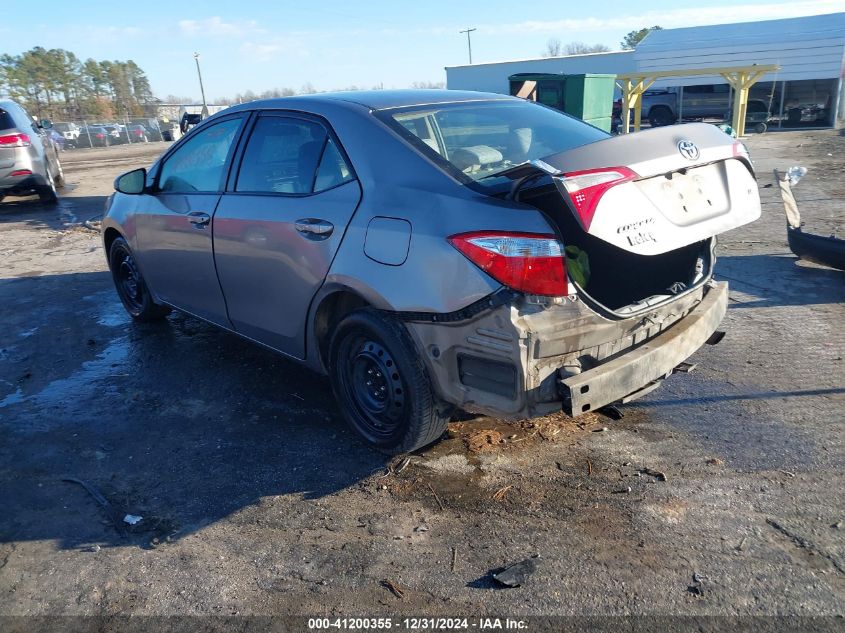 VIN 2T1BURHE2EC127699 2014 Toyota Corolla, LE no.3