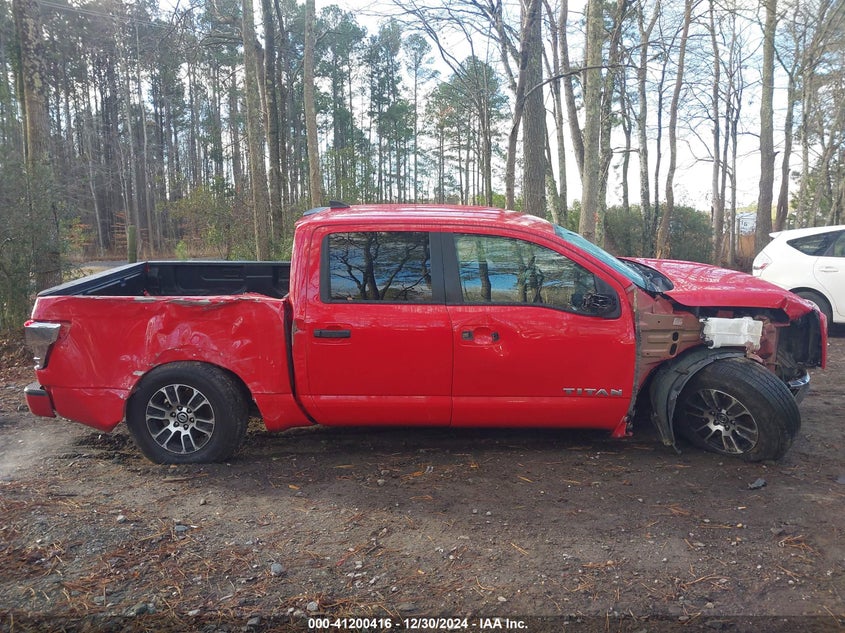 2022 NISSAN TITAN VIN: 1N6AA1EE2NN104721