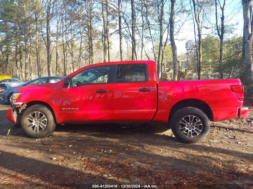 2022 NISSAN TITAN VIN: 1N6AA1EE2NN104721