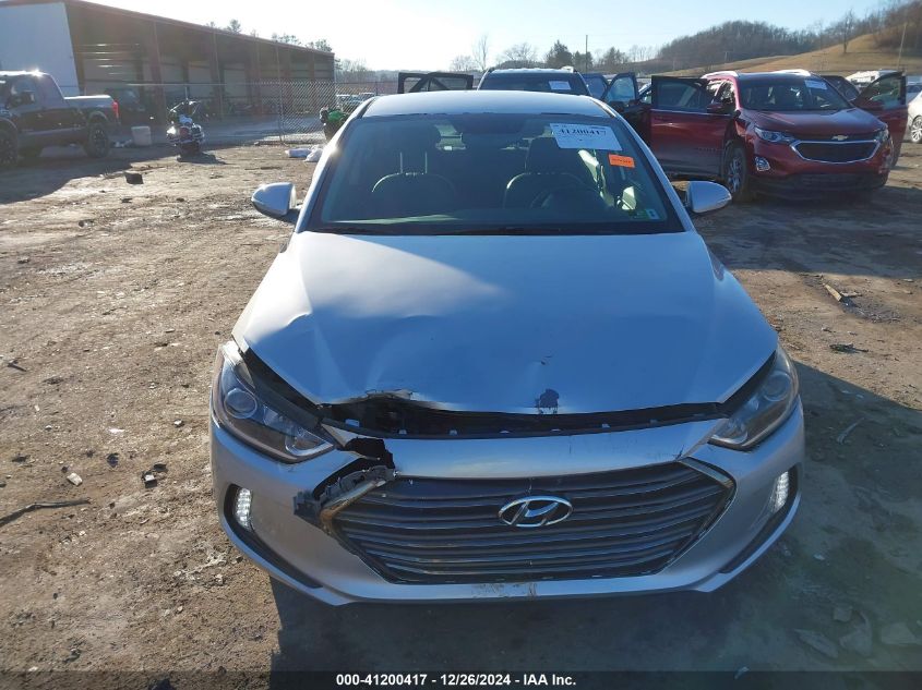 2017 Hyundai Elantra Limited VIN: 5NPD84LF2HH124562 Lot: 41200417