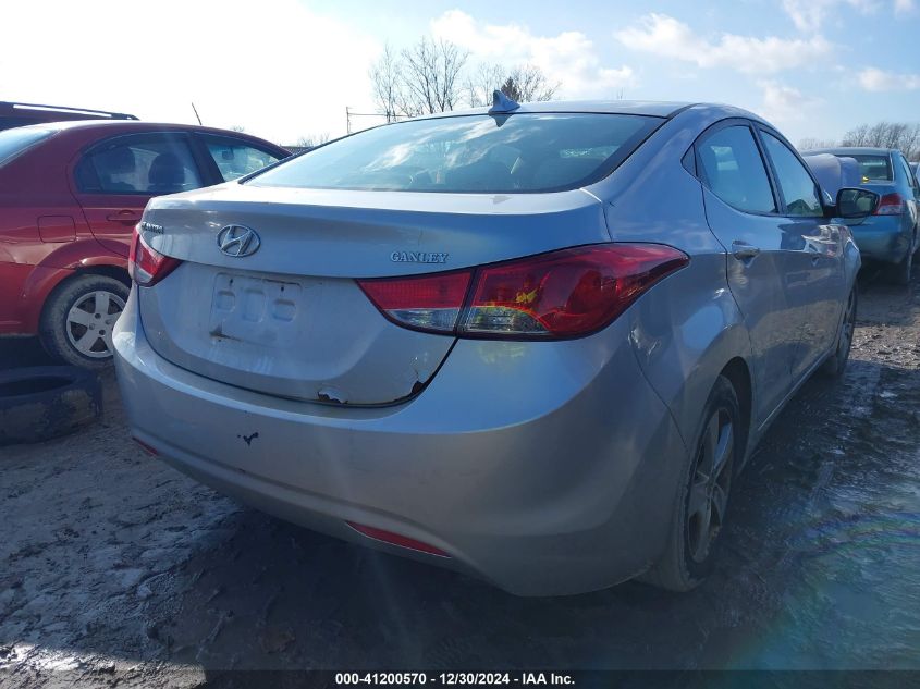 VIN KMHDH4AE3DU894971 2013 Hyundai Elantra, Gls no.4