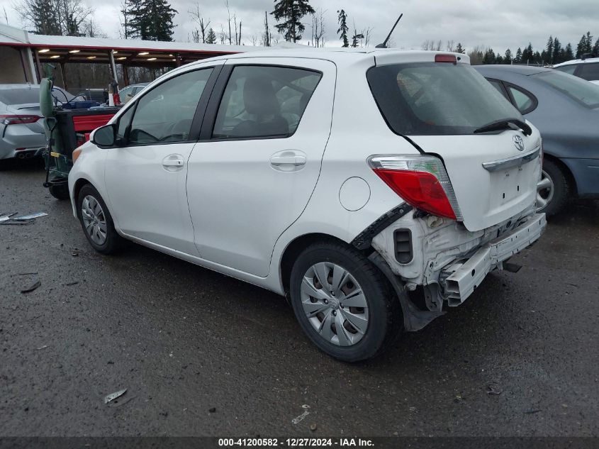 VIN JTDKTUD38DD557734 2013 Toyota Yaris, LE no.3