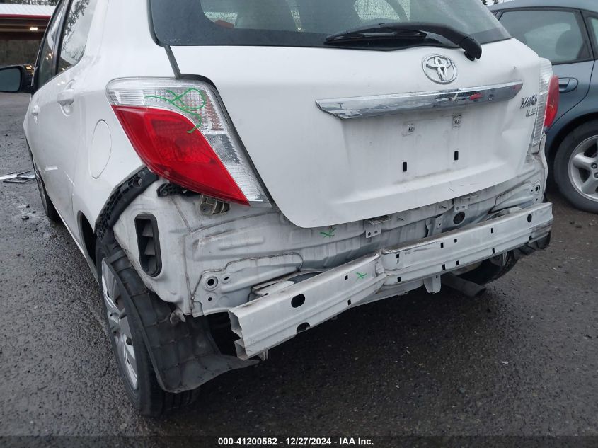 VIN JTDKTUD38DD557734 2013 Toyota Yaris, LE no.6