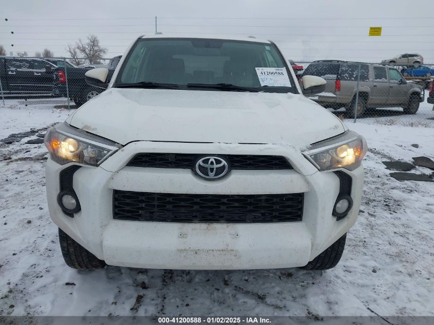 VIN JTEBU5JR8J5516419 2018 Toyota 4runner, SR5 no.12