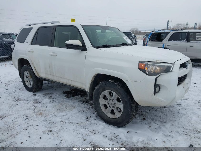 VIN JTEBU5JR8J5516419 2018 Toyota 4runner, SR5 no.1