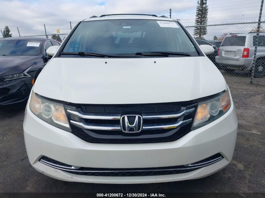 VIN 5FNRL5H67FB029512 2015 Honda Odyssey, Ex-L no.12