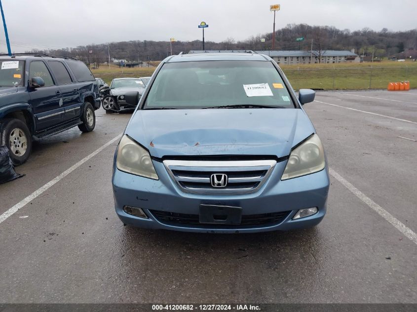 2006 Honda Odyssey Touring VIN: 5FNRL38886B009341 Lot: 41200682