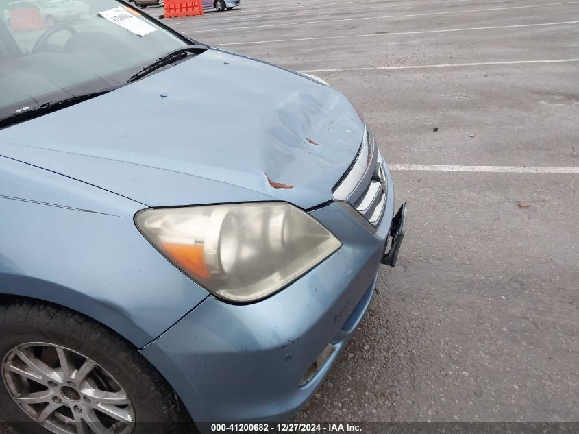 2006 Honda Odyssey Touring VIN: 5FNRL38886B009341 Lot: 41200682