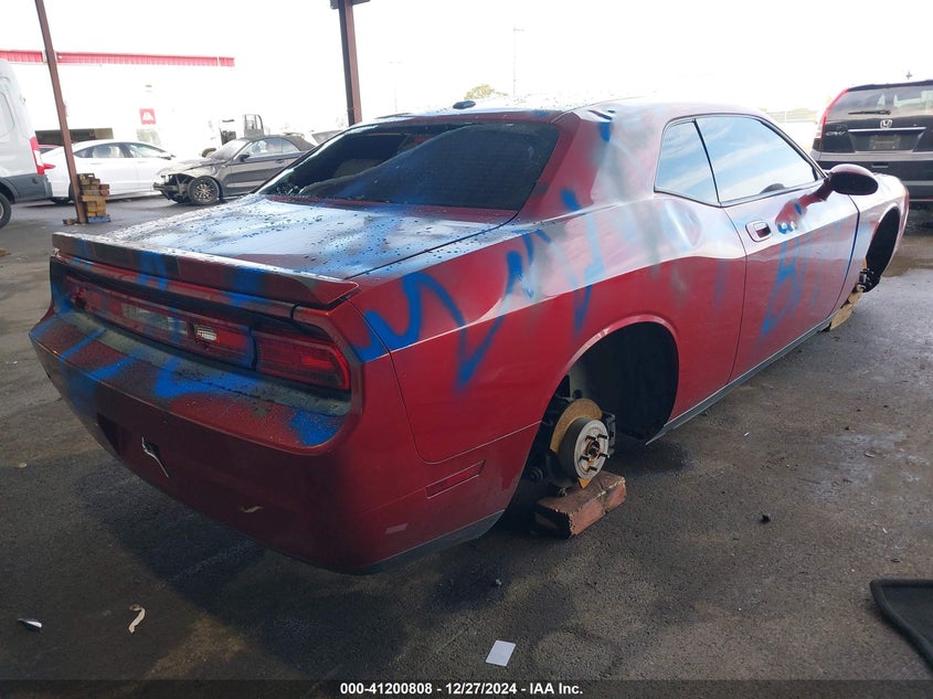 2010 DODGE CHALLENGER VIN: 2B3CJ4DV1AH134750