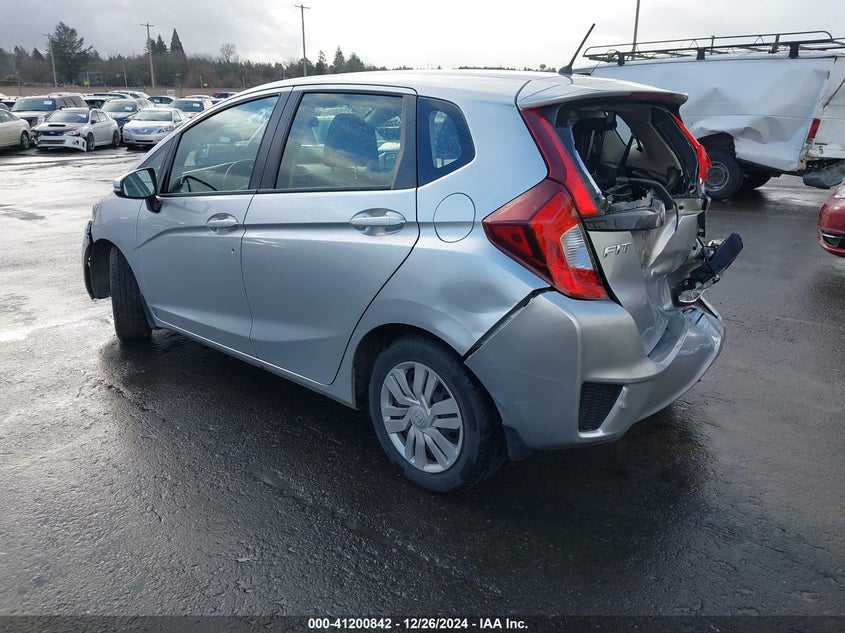 2016 HONDA FIT VIN: JHMGK5H50GX033361
