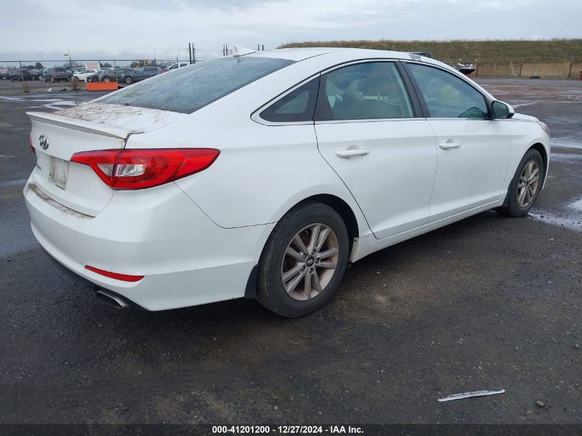 VIN 5NPE24AF0FH214623 2015 HYUNDAI SONATA no.4