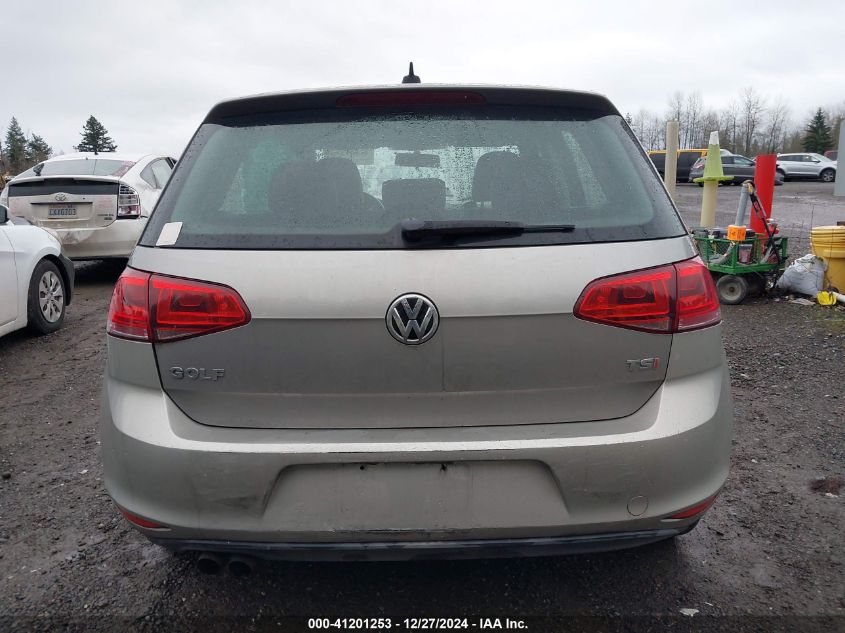 VIN 3VW217AU4FM047731 2015 Volkswagen Golf, Tsi S 4... no.16